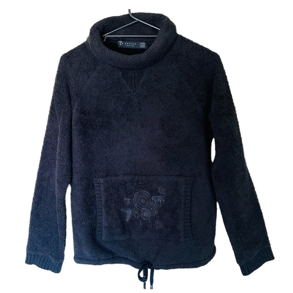 BASICS Pullover Women’s Knit Soft Black Sweater Size L - Picture 1 of 5